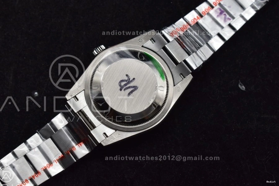 Light Steel vr3255 (Gain SS V5 Best 685 DayDate QF Bracelet Dial President Blue Roman 36 Edition Weight) 904L SunProtective on 0705